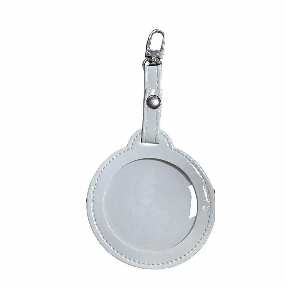 PU Badge Storage Bag Badge Display Single Badge Itabag Creative Transparent Round Bag  Children