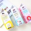 School Stationery Cartoon Morning Milk Waterproof Fruit Milk Carton Pen Bag Pencil Case Pencil Box