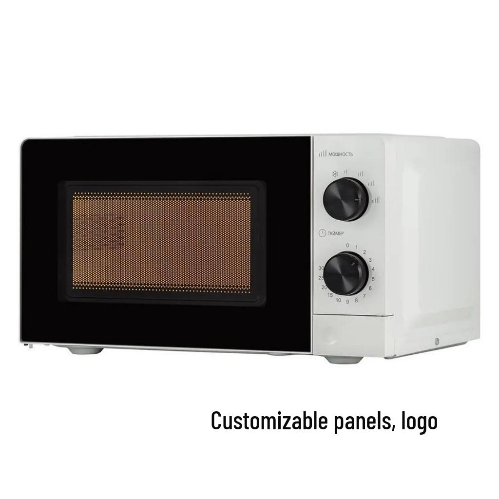 Large Capacity 20L/25L Multi-Functional Microwave with Visual Turntable, Electric Oven, US/EU/UK Specs