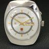 VINTAGE RICOH R31 AUTOMATIC JAPAN MENS WHITE COLOR DIAL WATCH a700748-5 R204-a700748