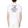 DIESEL T-Shirts Men's White Crew Neck Thin Straight Fit A064980GRAI100