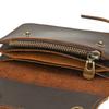 High Quality Leather Coin Purse Zipper Clip Wallet For Men Women Luxury Style Short Purse Card Holder Retro Fashion Mens Wallets