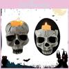 Stylish Gothic Skull Wall Lamp For Halloween Decor Featuring Unique Resin Craftsmanship