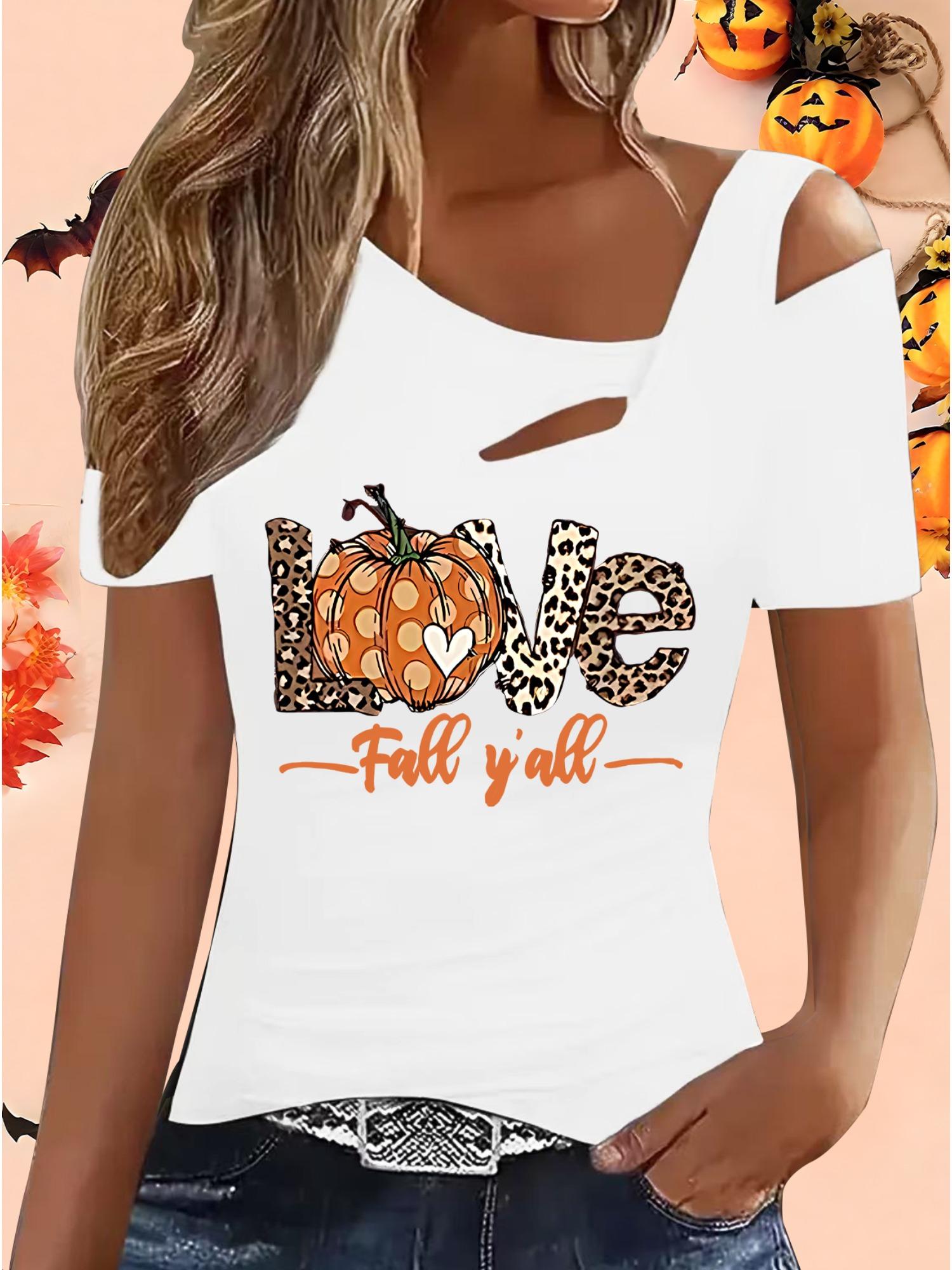 

Женские Свободные Топы Блузки Рубашки Подарок на Хэллоуин и Рождество XXL белый