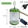 Parrot & Reptile Heat Lamp with Bite-Proof, Anti-Scald Mesh Cover