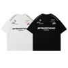 American Retro Sports Jersey Short-sleeved Fans European and American Street Tide Brand Loose Fan Version