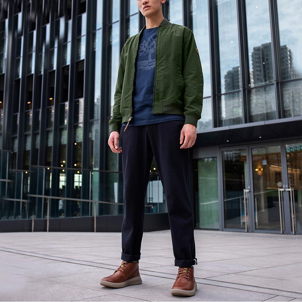 Timberland Outdoor Sports Casual Pilot Jacket Men Jacket Green A2CZE-U31