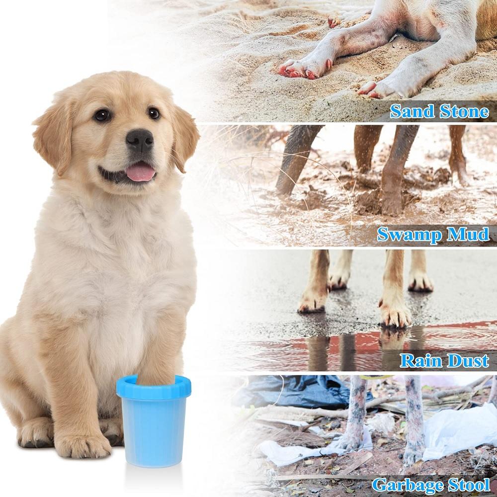 1PCS Dog Paw Cleaner Portable Pet Paw Washer Cup For Small and Medium Breed Dogs