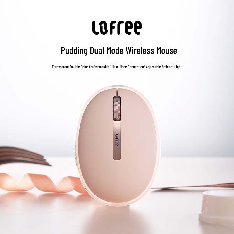 

Lofree Pudding Luminous Dual Mode Wireless Mouse