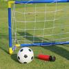 Indoor Mini Folding Football Soccer Ball Goal Post Net Set Pump Kids Sport Outdoor Home Game Toy Child Birthday Gifts Plastic