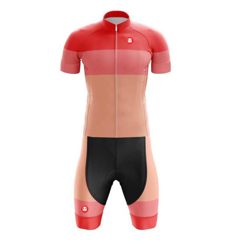 Triathlon Skinsuit Herre Cykeltøj Sommer Åndbar Cykeldragt Sæt 2026