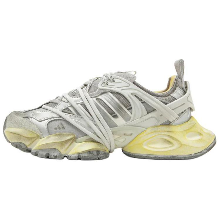 

Adidas XLG RUNNER DELUXE Амортизация, Дышащие, Термо Низкий верх Повседневные Кроссовки для бега по городу Унисекс Серые кроссовки JR9631 36 серый