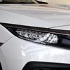 Black Warrior Smoked Headlight Film for 25 Accord Models - TPU Light-Controlled Sticker for Headlight and Taillight Color Change.