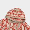 Fila 2023 Winter New Fashion Casual Comfortable Full Print Warm Sweater Women Sweater Crimson-Red F11W344403F-RD