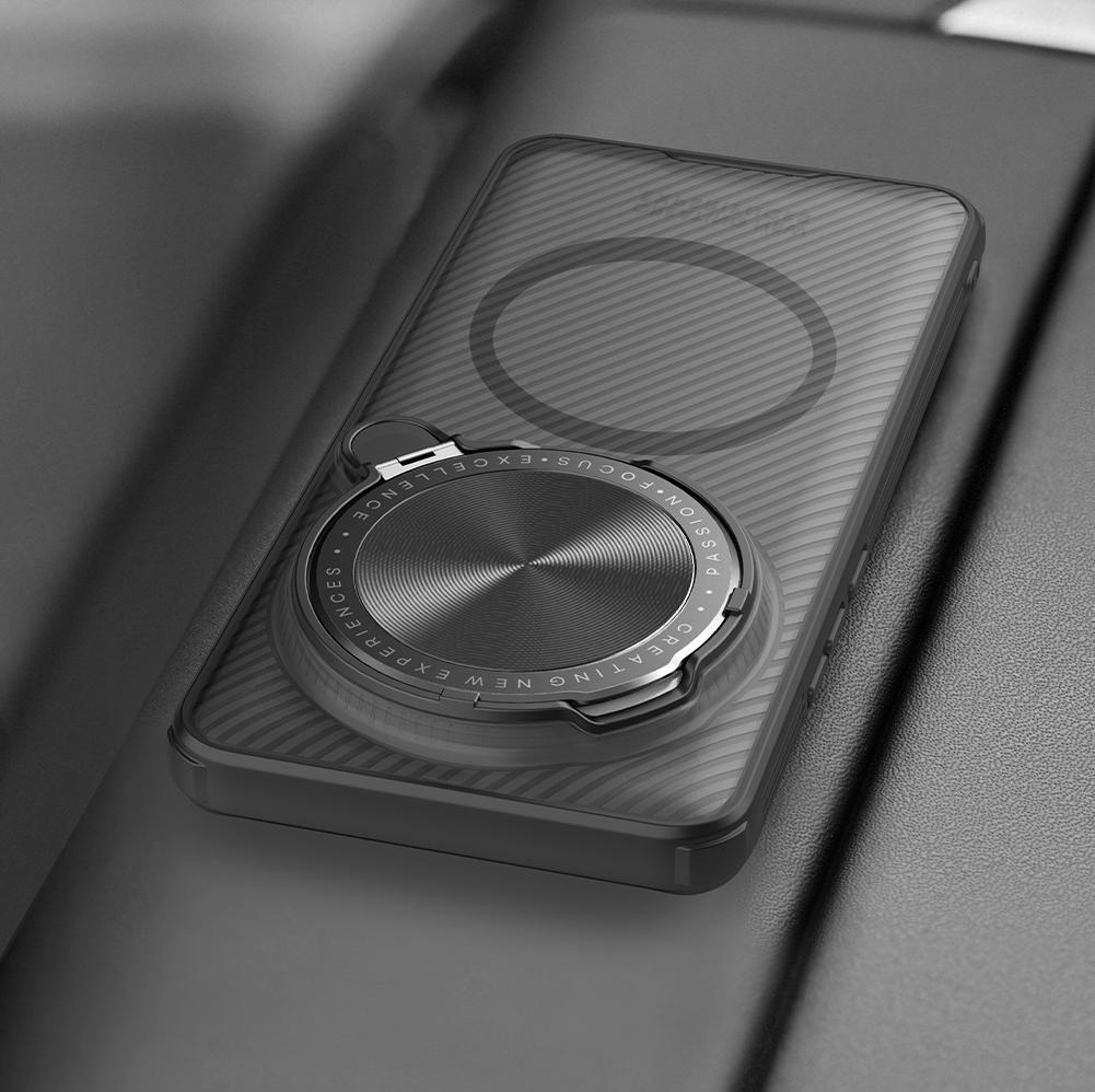 For Xiaomi MI 15 Ultra Phone Case Nillkin CamShield Prop Magnetic Clear Version Hard PC+TPU Shell Shockproof Back Cover