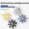 18-in-1 Multi-Functional Lightweight Snowflake Wrench Tool