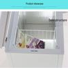 Refrigerator Storage Hanging Basket for Freezer and Dorm Organization