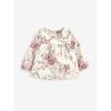 Girls' Floral Suit, Long-Sleeved Top, Leggings, Two-Piece Set, Kidsren's Pure Cotton Autumn Clothing, Baby T-Shirt Two-Piece Set 6