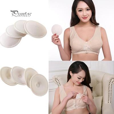 4 Pcs Anti Overflow Breast Pads Maternity Women Nursing Bra Washable Breast Pad