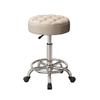 ZISIZ Adjustable Swivel Stool with Silent Casters