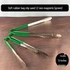 Soft Silicone BBQ Food Tongs