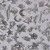 Antique Silver Color Random Mix Bow Tie Bee Leaf Metal Charms For Jewelry Making Supplies Bulk Cute Pendant Charm DIY Bracelets