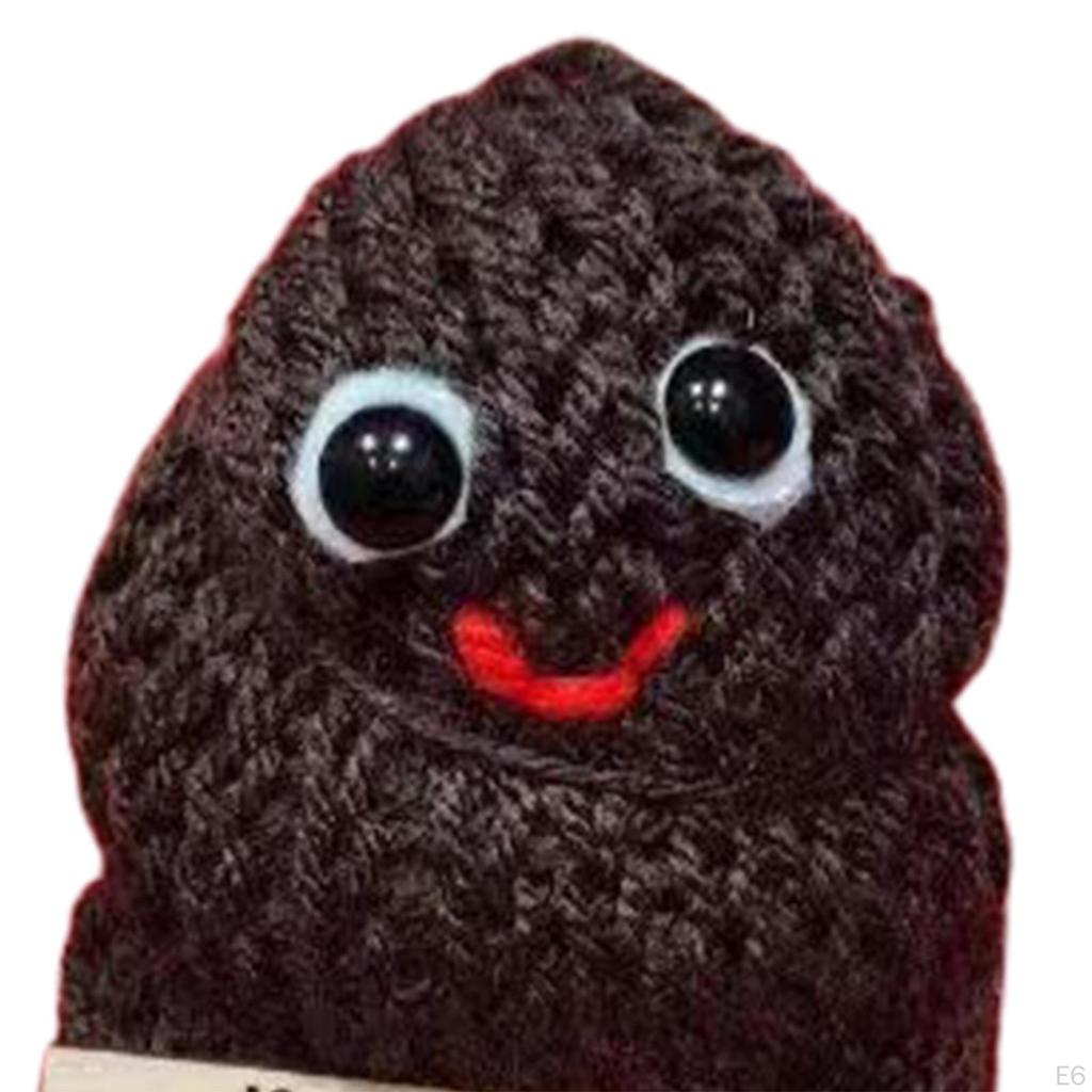 Funny Knitted Doll Novelty Potato Gift Inspired Toy for Party Bedroom Office Coffee