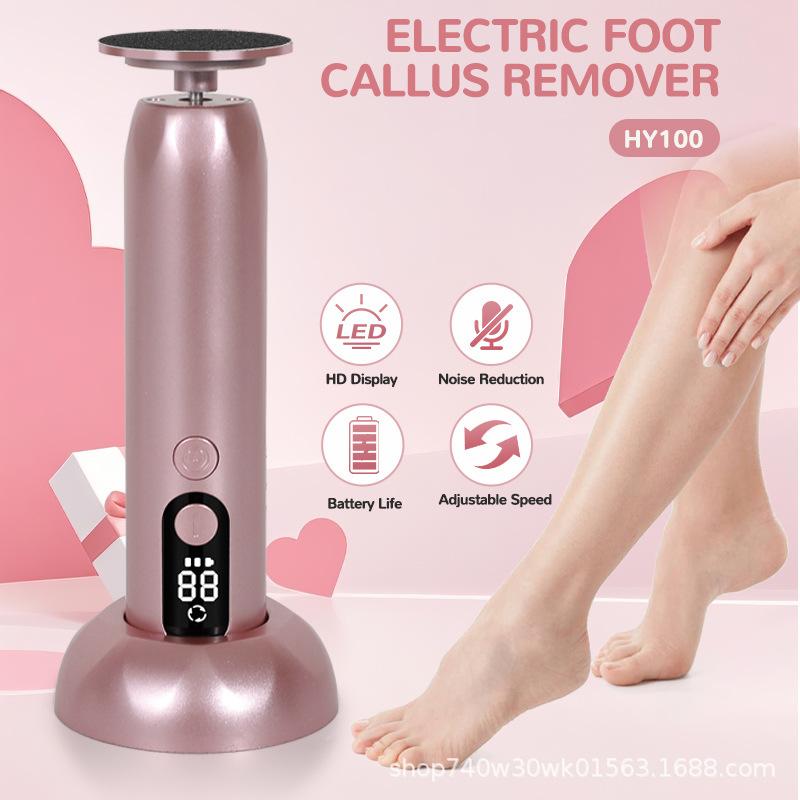 Home Use Electric Foot Grinder 9 Speed Adjustable USB Rechargeable Callus Remover Dead Skin Pedicure Tool Heel Care Device