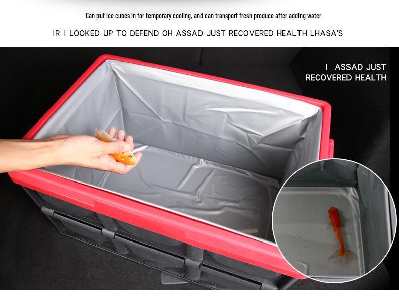 Multifunctional Folding Storage Box: Compact Camping Wardrobe & Household Organizer