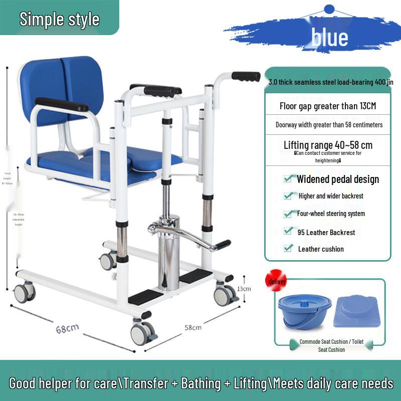 Home Use Hydraulic Lift for Elderly and Bedridden Patient Transfer