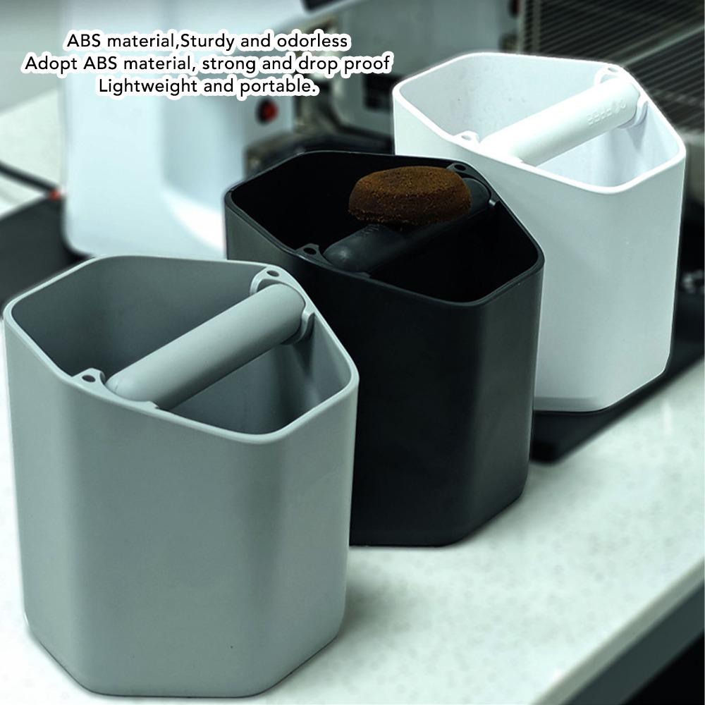 580ML Capacity Coffee Knock Box ABS Material Mini Knock Box Large Coffee Ground Knock Box Home Use