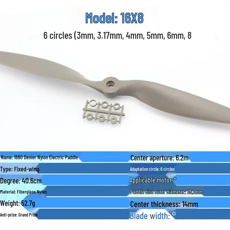 RC Vrtule pro letadla RADIOMASTER Saber