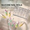 Multifunctional Nails Molds Styling Mold Tulips Shape Nails Accessories Moulds Suitable for Accessories Enhancement