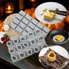 15/20 Hole Cheese Silicone Mold Fondant Cake Mold Cake Decoration Accessories Bakeware DIY Chocolate Baking Tools