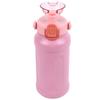1100ML Vacuum Cup Stainless Steel Insulated Water Bottle Sports Water Bottle with Straw Light Pink