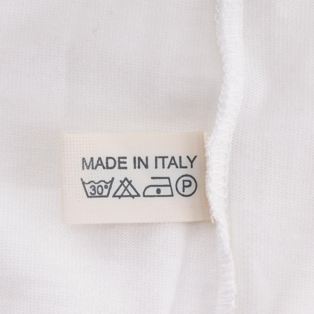 FENDI logo Short sleeve T-shirt Double F White cotton mens Used