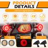 Motorcycle LED Tail Light - Universal Bullet Style - Red Brake/Turn Signal