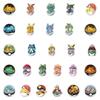 1055Pcs New  Ball Cartoon Graffiti Sticker Cute Pikachu Decal Luggage Phone Guitar Skateboard Waterproof Sticker Kid Toy
