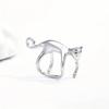 Elegant Cuff Earrings Chic Ear Jewelry Ear Clip Cat Earrings Ear Bone Clip Earrings Ear Cuff for Various Occasion