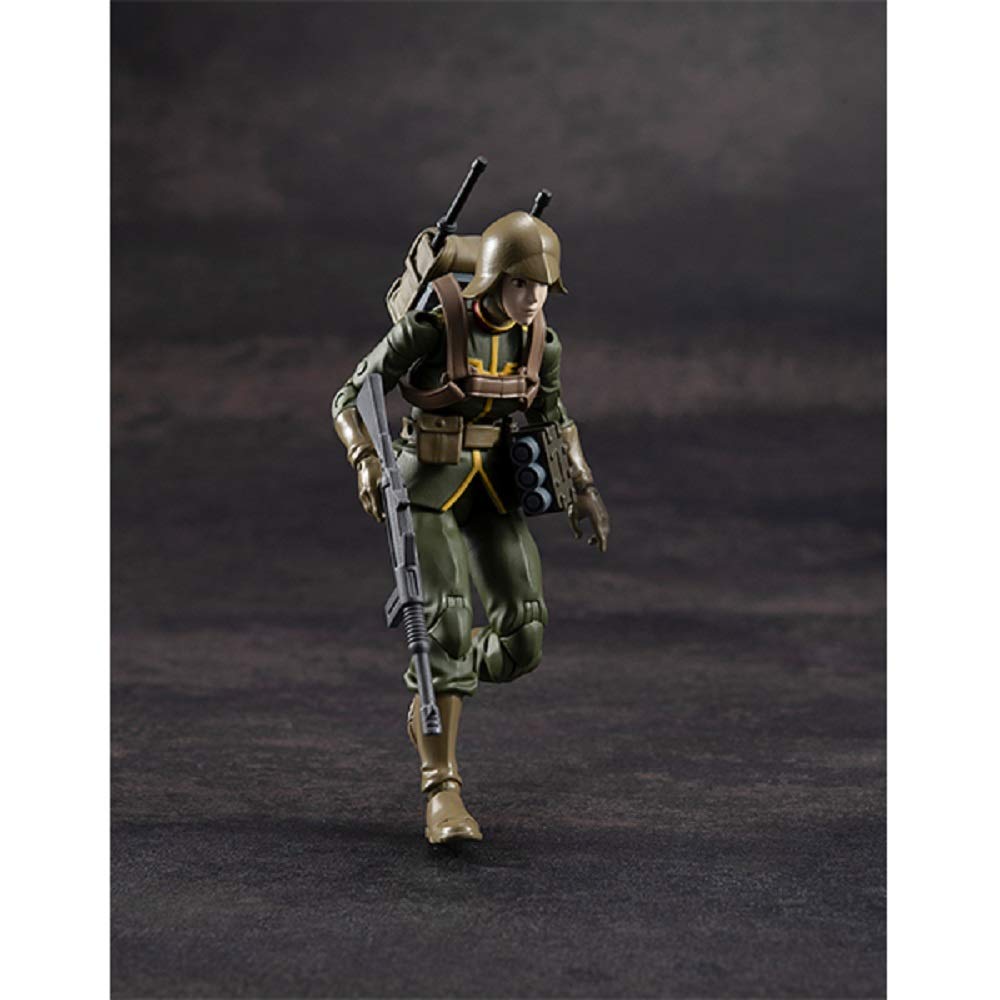 Military Mobile Suit Gundam Zeon Principality Army General Soldier Movable Figure G.M.G. (Gundam Generation) 03, Approx. 100mm, Pre-painted