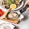 Utensili da Cucina Vassoio in Legno per Ostriche Multifunzione Protezione per la Mano per l'Apertura Pinza in Legno per Frutti di Mare Sgusciatore Facile da Usare per Feste