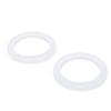 2 Pcs 51mm Silicone Steam Ring Replacement for Petrus PE3320 3606 Coffee Machine Grouphead Gasket