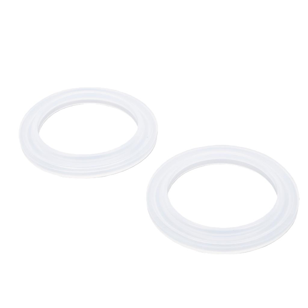 2 Pcs 51mm Silicone Steam Ring Replacement for Petrus PE3320 3606 Coffee Machine Grouphead Gasket