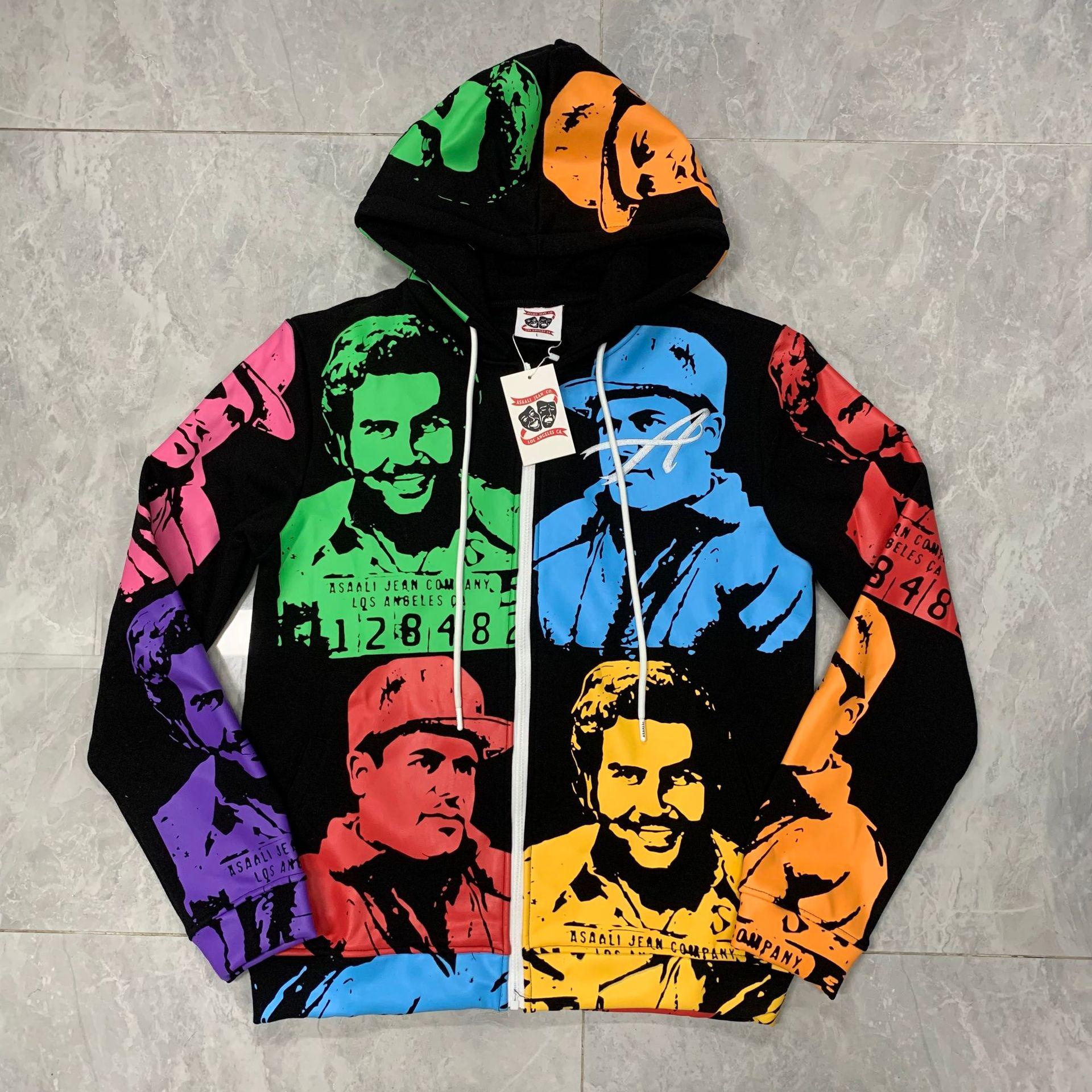 

Trendy Character Zipper Hoodie: Cough Syrup Edition S
