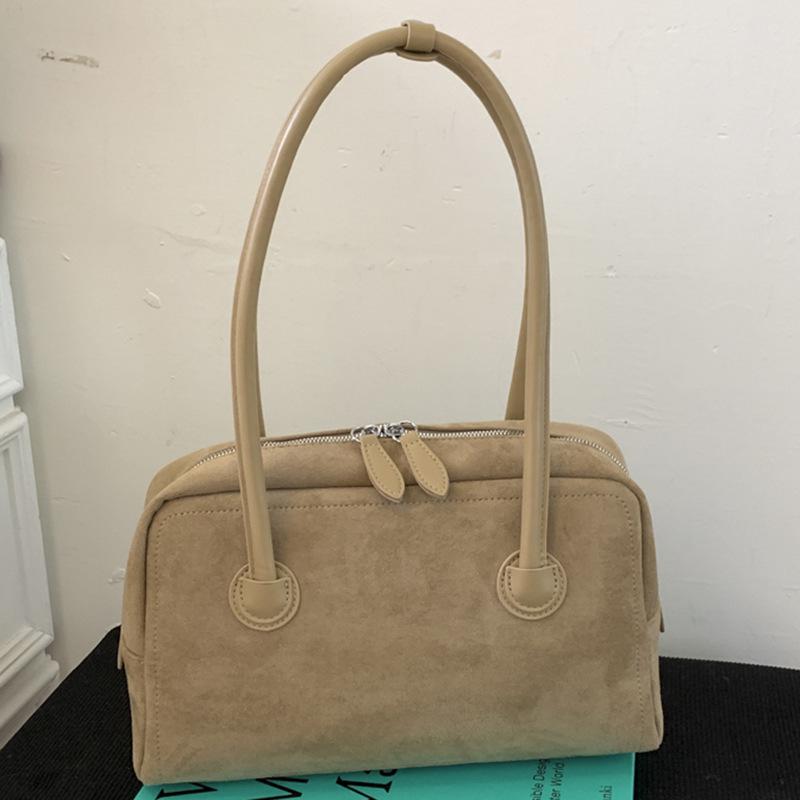 Retro Baguette Bag Autumn New Simple Pillow Bag Simple Underarm Bag Women's Fashion Shoulder Bag