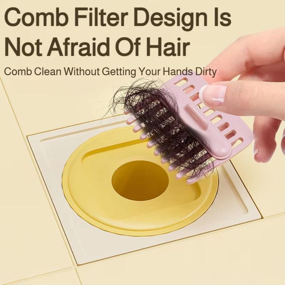 Auto-Close Odor Proof Floor Drain Anticlogging Sewer Strainer Floor Drain Core  Indoor Home