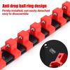 Plastic Sleeve Storage Rack 1/4in 3/8in 1/2in Socket Rack New Socket Rail  Hand Tools