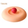 Silicone Cup Lid with Ball-shaped Handle Spoon Holder Food Grade Heat Resistant Dustproof Airtight Universal Round Teacup Glass Mug Cover