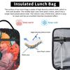 C-Chainsaws Man Insulated Lunch Bag Thermal Bag Reusable,Meal Container Denji Pochita Large Tote Lunch Box Food Storage Bag