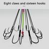 Octopus Fishing Hooks with Bait Cage 1 Fish Hook for Saltwater Freshwater Fishing Tackle Gear Accessories